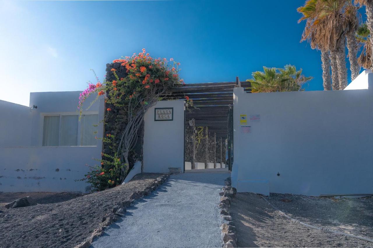 Luxury Estudio En Playa Roca A Primera Linea Del Mar Costa Teguise Exterior foto